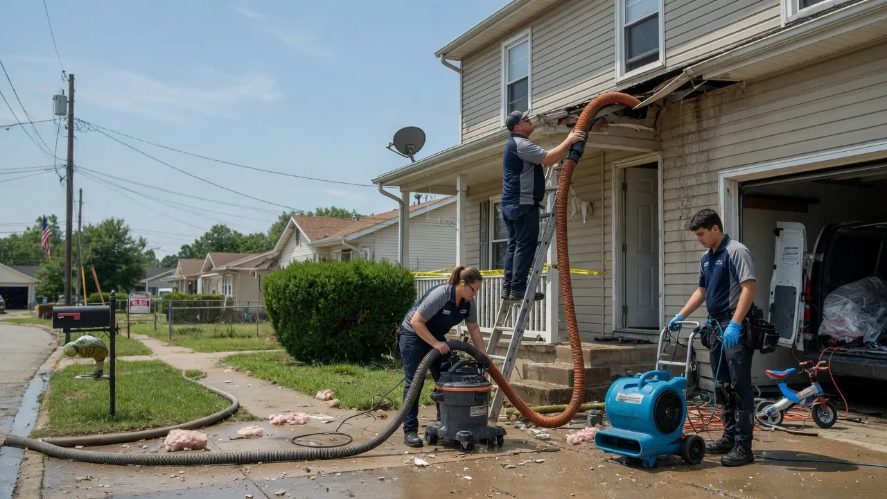 Water Damage Restoration in Battletown, KY near me